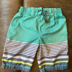 Oshkosh swim trunks, board shorts, size 8